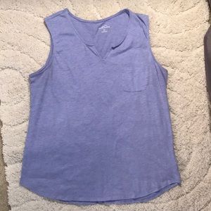 Eddie Bauer purple tank top